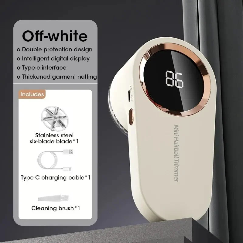 Rechargeable Electric Lint Shaver