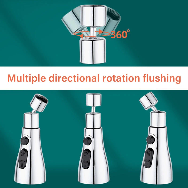 360° Rotating Kitchen Faucet Extender