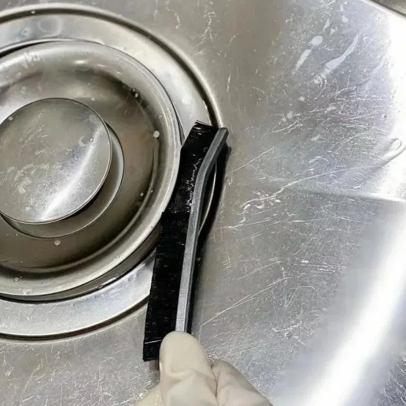 Hard-Bristle Crevice Cleaning Brush