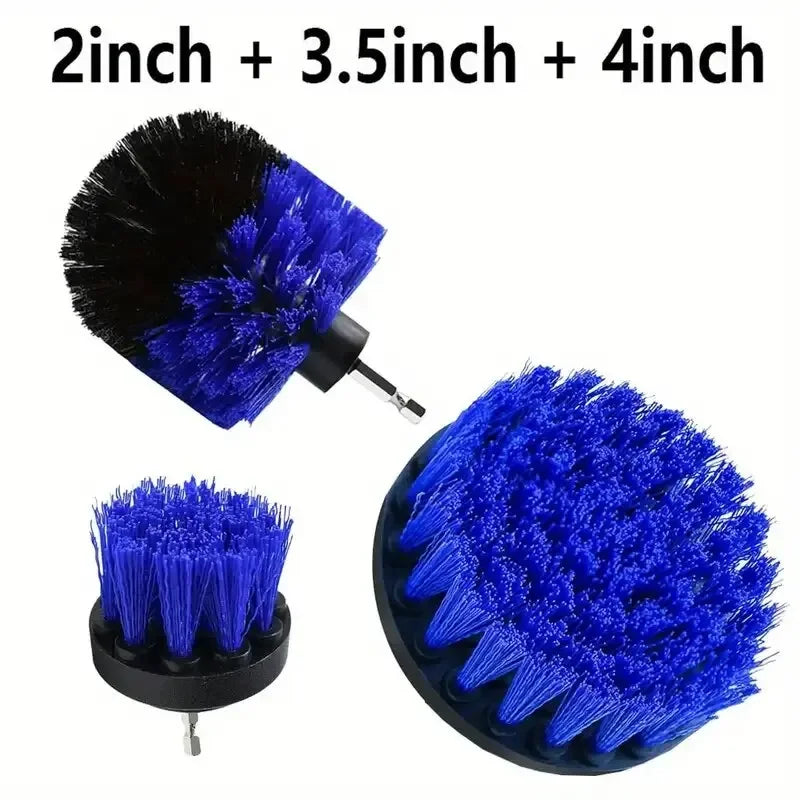 Drill Brush Attachment Set