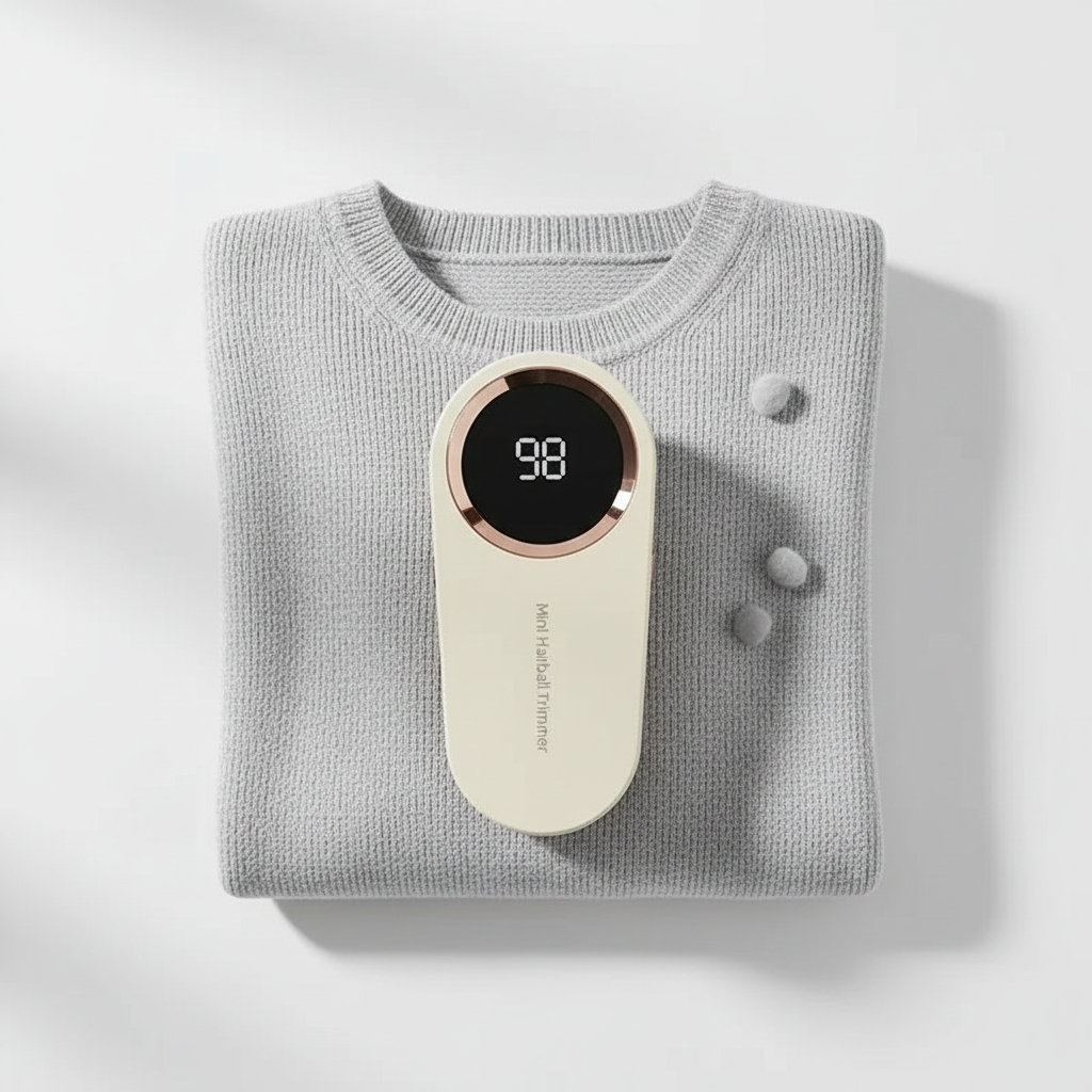 Lint Shaver Flat Lay